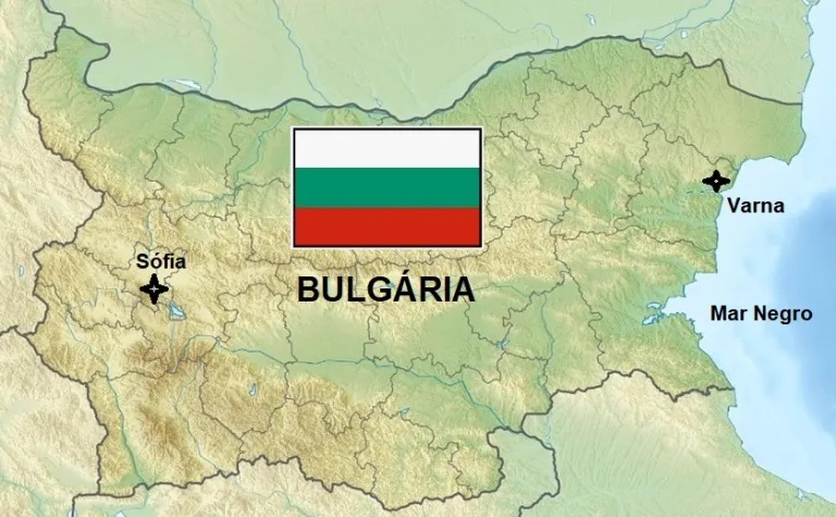 Casa Búlgara - Mapa