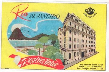 Hotel Regina - história centenária - cartão postal