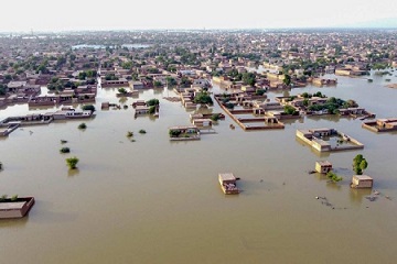 navegantes - inundações paquistão